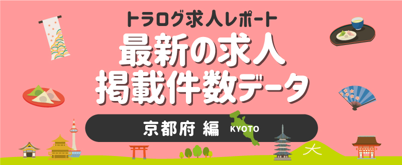 【京都編】トラログ求人レポート／2020年7月第3週の求人広告掲載件数推移